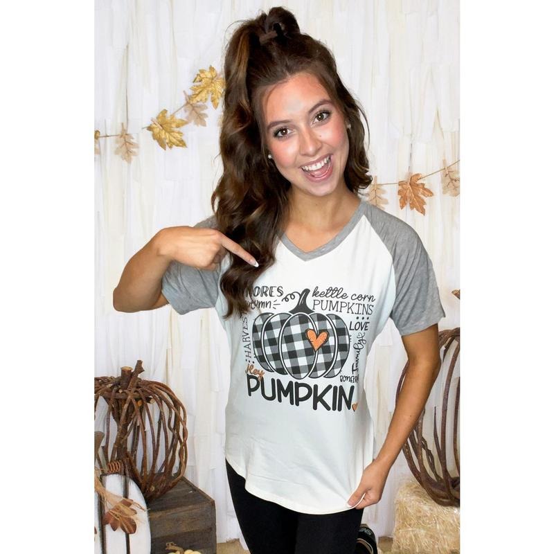 Hey Pumpkin V-Neck T-Shirt Hoodie, Sweatshirt | GrindPrints.com