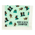 Hide And Seek Champion Funny Hiding Big Foot Tea Towel Funny Dish Towels Soft Adsorbent Tea Towel T-Shirts, Hoodie,...