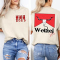 High Road KW Both Sides T-shirt Sweatshirt Hoodie , Concert Outfit, Bull Head Koe WetzeI Shirt, Unisex Short Sleeve Tee...