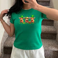 Highland Cow Print St Patrick's Day Shamrock Irish Holiday Baby Tee Hoodie, Sweatshirt | GrindPrints.com