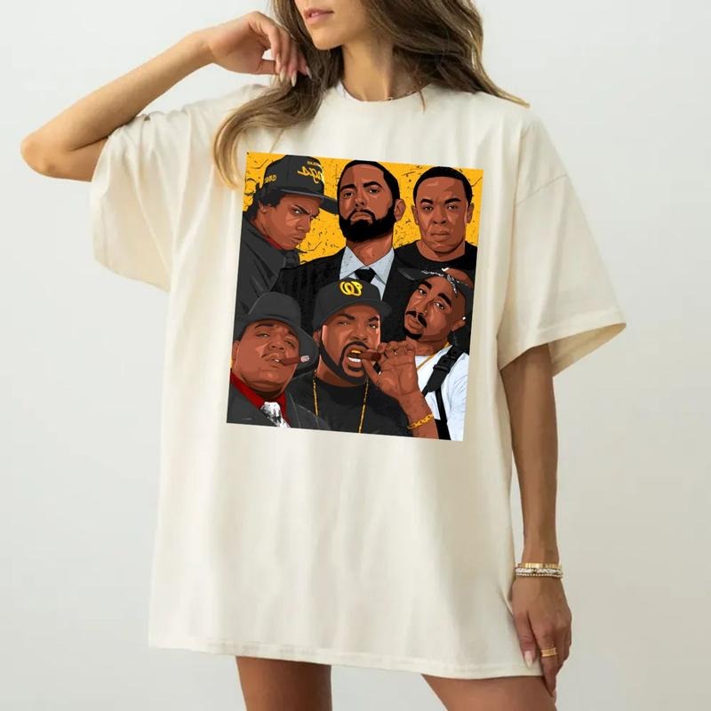Hip Hop Old School Shirt West Coast Hip Hop Friends Rapper 90s Music Short Sleeve T-Shirts, Hoodie, Sweatshirt