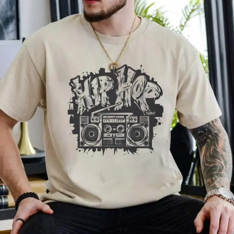 Hip Hop Tee Graffiti Street Style, Old School Tee, Rapper Breaking Shirt, Unisex Short Sleeve Tee Hoodie, Sweatshirt