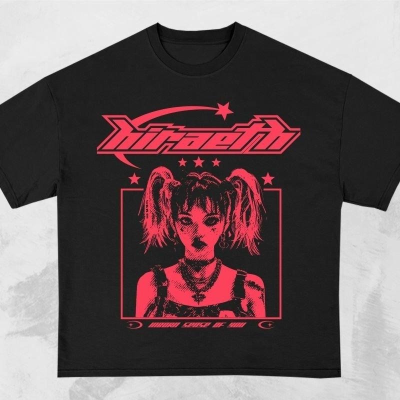 Hiraeth Y2K  T Shirt Cotton Menswear Top Decoration Hoodie, Sweatshirt | GrindPrints.com