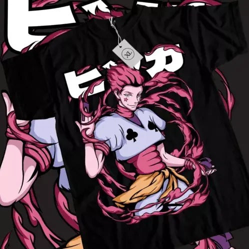 Hisoka Hunter x Hunter T-shirt Gon Killua Neferpitou Anime Manga Shirt All Size Hoodie, Sweatshirt | GrindPrints.com