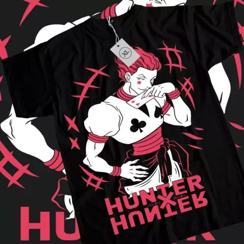 Hisoka T-Shirt Hunter Strip Hunter x Hunter Hisoka Anime Shirt All Size Hoodie, Sweatshirt | GrindPrints.com