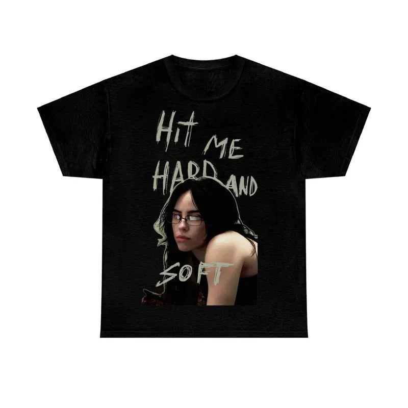 Hit Me Hard And Soft Tee, Music 2025 Shirt Hoodie, Sweatshirt | GrindPrints.com