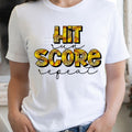 Hit Run Score Repeat DTF Transfers - THIS IS NOT A SHIRT Hoodie, Sweatshirt | GrindPrints.com