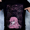 Hitori Gotou Bocchi the Rock T-shirt Yamada,Nijika Ijichi Anime Girl,Graphic Tee Anime Manga Exclusive Anime Hoodie,...