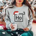 Ho 3 Christmas 2023 Sweatshirt, Holmium Santa Hat Sweater, Matching Chemistry Teacher X-mas Party Hoodie, Science Teacher...