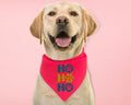 Ho Ho Ho Dog Paw Bandana, Cute Christmas Dog Neck Scarf, Pet Soft Handkerchief, Winter Holiday Puppy Scarf, New Pet Owner...
