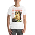 Hodl on Dogecoin shirt, SHIBA INU, Bitcoin, blockchain, Crypto, Meme, Funny, Cute dog Unisex T-Shirt Hoodie, Sweatshirt