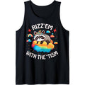 Hold On Autism Funny Riz'Em Opossum Raccoon Meme Tank Top MADE IN USA T-Shirts, Hoodie, Sweatshirt | GrindPrints.com