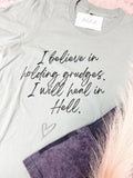 Holding Grudges Graphic Tee Hoodie, Sweatshirt | GrindPrints.com
