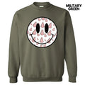 Holiday Cake Happy Face Sweatshirt 'NLB' T-Shirts, Hoodie | GrindPrints.com