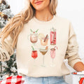 'Holiday Drinks' Crewneck Sweatshirt T-Shirts, Hoodie | GrindPrints.com