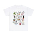 Holiday Garden Melody T-Shirt Christmas Music Scene Graphic Tee Hoodie, Sweatshirt | GrindPrints.com