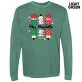 Holiday Pencils CUSTOM Long Sleeve Comfort Colors T-Shirt 'NLB' Hoodie, Sweatshirt | GrindPrints.com