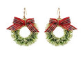 Holiday Wreath Drop Earrings T-Shirts, Hoodie, Sweatshirt | GrindPrints.com