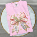 Holy Night Bow Comfort Colors T-Shirt 'NLB' Hoodie, Sweatshirt | GrindPrints.com