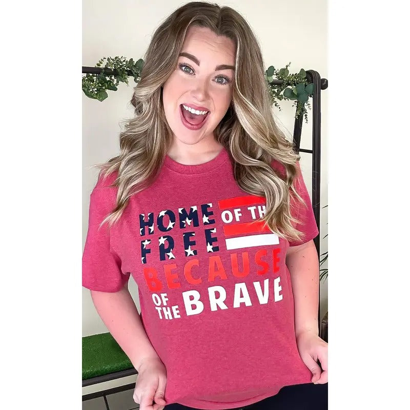 Home of the Free Adult Shirt Hoodie, Sweatshirt | GrindPrints.com