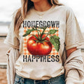 Homegrown Happiness Tomato DTF Transfers - THIS IS NOT A SHIRTstyle{n002}2 T-Shirts, Hoodie, Sweatshirt | GrindPrints.com
