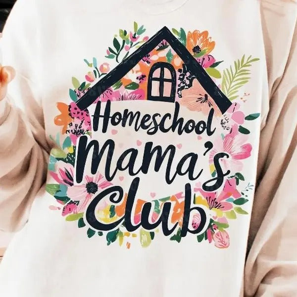 Homeschool Mom DTF Transfers - THIS IS NOT A SHIRT Hoodie, Sweatshirt | GrindPrints.com