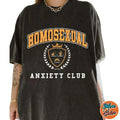 Homosexual Anxiety Club LGBTQ Movie Shirts, Cotton Unisex T-shirt, Crew Neck, Size S- 3xl, Menswear Top, Womenswear Top...