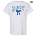 Honey Blue Floral Gildan Short Sleeve T-Shirt 'NLB' Hoodie, Sweatshirt | GrindPrints.com