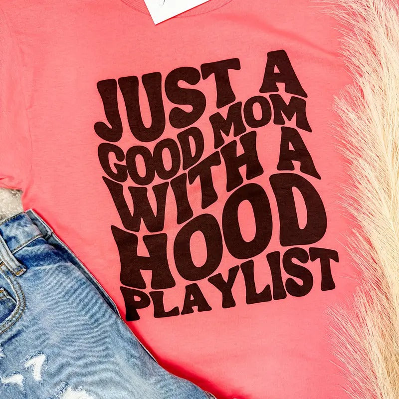 Hood Playlist Graphic Tee Hoodie, Sweatshirt | GrindPrints.com