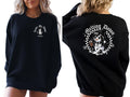 Comfy "Leave Me Alone" Emo Snowman Crewneck Sweatshirt/Hoodie & 'Melting Down' Back Graphic | Winter Fashion with Alt...
