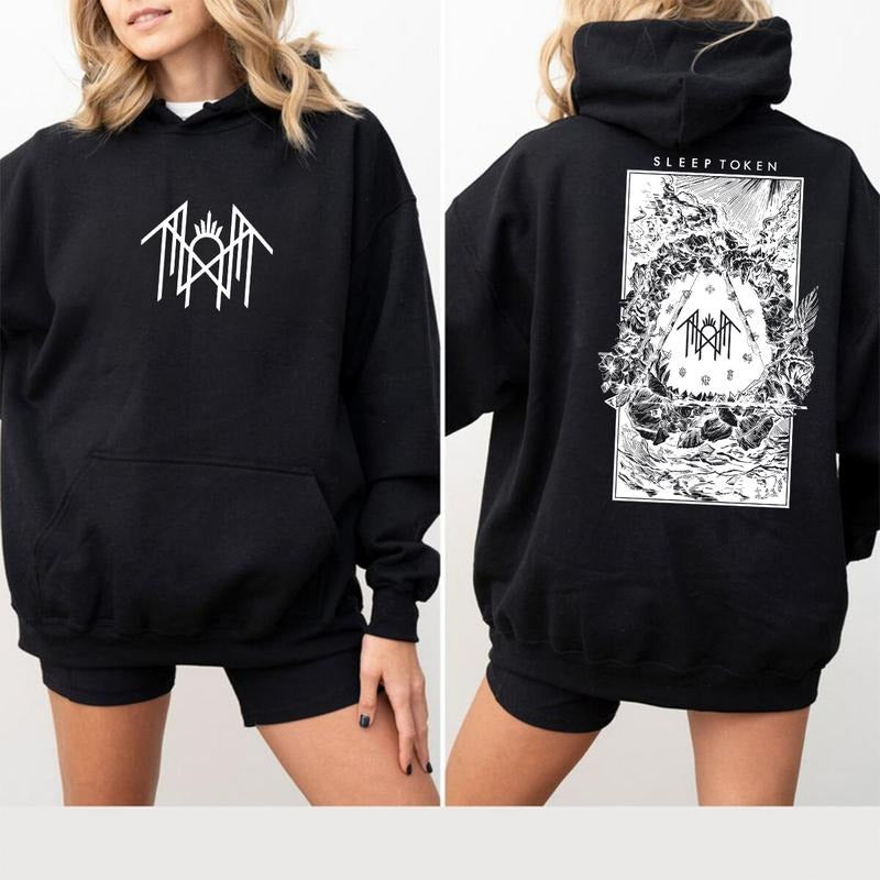 Sleepp Token Unisex Grunge Rock Band T-shirt/Sweatshirt/Hoodie - 100% Cotton Classic Fit - for All Seasons | GrindPrints.com