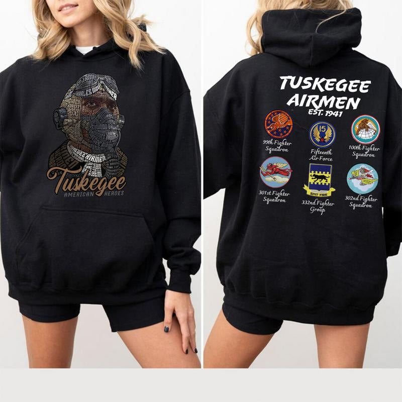 Tuskegee American Heroes Tuskegee Airmen T-shirt/Sweatshirt/Hoodie