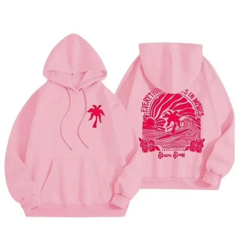 Vintage Sunflower Printed Sweatshirt/Hoodie For Girls 2024 - Unisex Classic Fit - Soft Cotton - Casual Womenswear,...