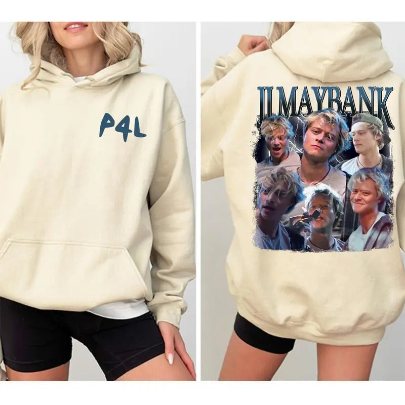 JJ Maybank P4L Vintage T-Shirt/Hoodie Rudy Pankow T-Shirt/Hoodie Vintage for Men and Women, Unisex Vintage Crewneck Tee
