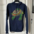 Hoodie embroidered turtle cotton T-Shirts, Sweatshirt | GrindPrints.com