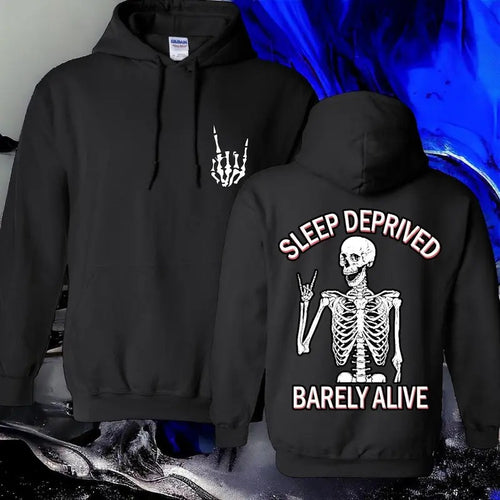 "Sleep Deprived" Short Sleeve/Crewneck/Hoodie, Hoodie hot trend T-Shirts, Sweatshirt | GrindPrints.com
