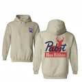 Pabst Blue Ribbon Pop Up Buck Hoodie - Unisex Cotton T-shirt/Hoodie, Vintage for Men and Women, Unisex Vintage Crewneck...