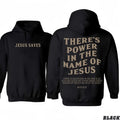 Theres Power In the Name of Jesus T-shirt/Hoodie Jesus_Save T-shirt/Hoodie Vintage Style Unisex T-shirt/Hoodie, Vintage...