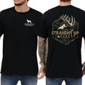 Straight Up Southern Bold Deer Antler T-shirt/Sweatshirt/Hoodie | GrindPrints.com