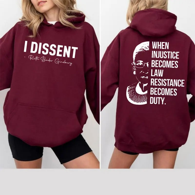 When Injustice Becomes Law Resistance Becomes Duty T-shirt/Sweatshirt/Hoodie | GrindPrints.com