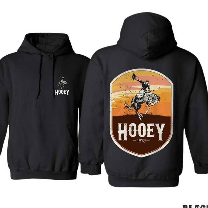 Hooey Menswear Hoodie, T-Shirt Classic Western Rodeo Design with Bold Cowboy Graphics for Rodeo Enthusiasts and Western...