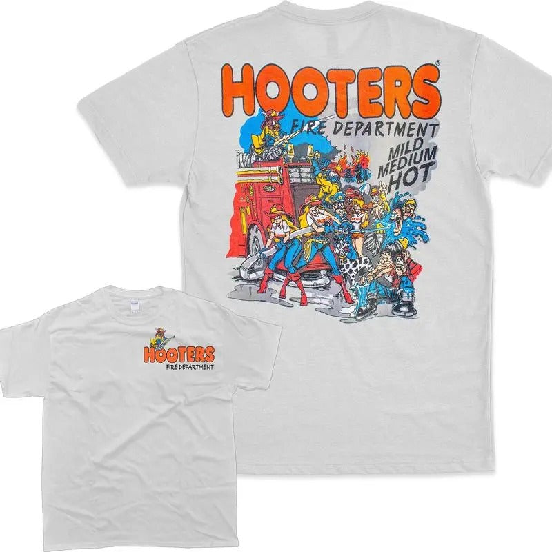 Hooters Fire Department T-Shirt, Shirt For Womens, Mens Unisex Shirt Hoodie, Sweatshirt | GrindPrints.com