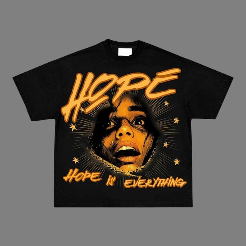 Hope is Everything Y2k Clothing T-Shirt Graphic Tee Vintage Merch for Men Women Top Streetwear Hoodie, Sweatshirt