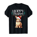 Hoppy Christmas Cute Bunny Christmas Funny Family Matching T-Shirt-220g 100% Cotton made in usa Hoodie, Sweatshirt