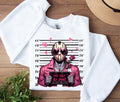 Horror Characters Valentine Shirt Hoodie, Pink Horror Valentine Shirt, Scary Movie Valentine Shirt, Valentine's Day Shirt...