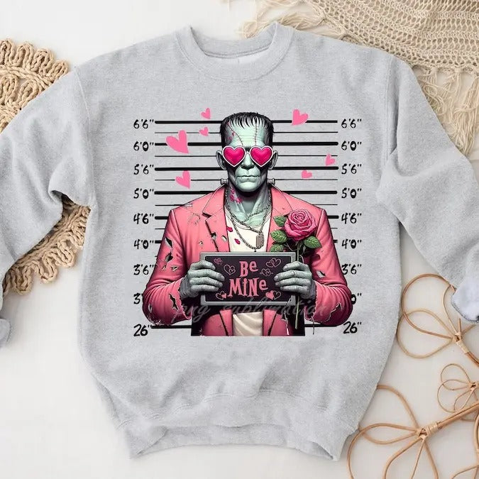 Horror Characters Valentine Shirt , Pink Horror Valentine Shirt, Scary Movie Valentine Shirt, Valentine's Day Shirt...