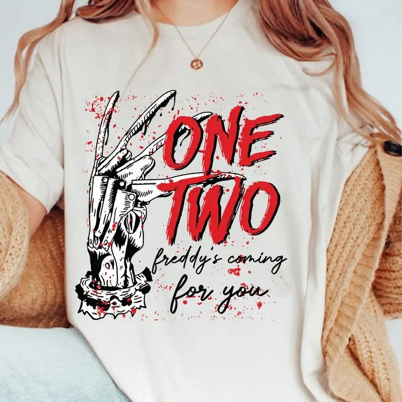 Horror Halloween Sublimation T-Shirt, Halloween Sweatshirt, Retro Halloween Hoodie, Scary movie T-Shirt, Horror Shirt,...