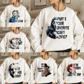Horror Movie Quote Sweatshirt,Scary Killer Crewneck,Ghostface,Chucky,Michael Myers,Freddy, Jason,Pennywise,Horror...