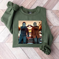 Horror Movies Characters T-Shirt Sweatshirt Hoodie, Halloween Gifts, Horror Lover Gift, Scary Movie Shirt, Funny...