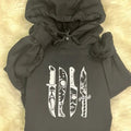 Horror knives embroidery sweater or hoodie T-Shirts, Sweatshirt | GrindPrints.com